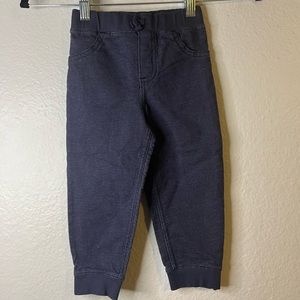 Carter’s girls denim jeggings joggers 24M